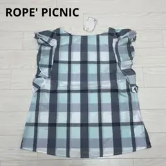 ROPE' PICNIC　ロぺピクニック ノースリーブシャツ　フリル袖