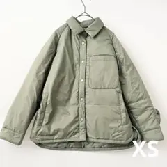 アニヤハインドマーチ×ユニクロUNIQRO パフテックシャツジャケットグリーン