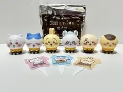 ちいかわ ココス 第4弾 ソフビ人形 全6種 限定メニューピック3種 フルコンプ