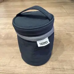 THERMOS 保冷バッグ 円筒形 黒 スープジャー 250-400ml