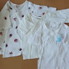 新生児肌着 短肌着50-70cm　3枚セット