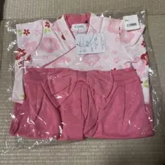 Aenak 花柄着物とショートパンツセット 60cm