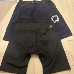 【新品未使用】feelcycleネイビーショートパンツ(インナースパッツ付)
