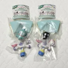 サンリオキャラクターズ　メリーゴーランド　MINTハンギョドン&チョコキャット