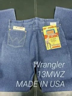 Wrangler 13MWZ USA製 デッドストック SCOVILL 80s