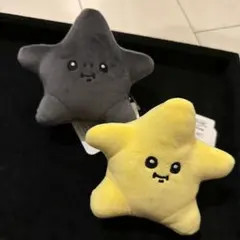 ちいかわ　黒い星　マスコット　ぬいぐるみ　　黒い流れ星　ナガノ ナガノキャラクターズ ぽてたまぬいぐるみ（黒い流れ星