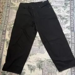 GAP EXTRA BAGGY ブラック デニムパンツ 36×32のサムネイル