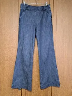 Talbotsのマリンパンツ風ワイドデニム