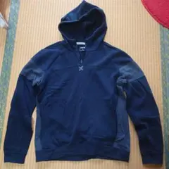 Hurley ハーフジップ パーカー ネイビー Sサイズ