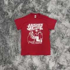 GILDAN Hughes Brothers Tシャツ レッド　y2k