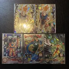 スーパードラゴンボールヒーローズ　孫悟空　５枚セットのサムネイル