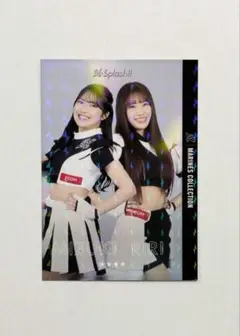 千葉ロッテマリーンズ M☆splash!! MIZUKI RIRI リアルトレカ