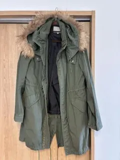 【UNITED ARROWS】キルティングライナー付き モッズコート（Sサイズ）