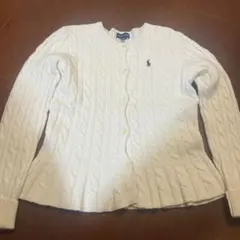 Ralph Lauren ケーブルニットカーディガン 160cm