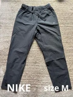 NIKE ウーブン パンツ テーパード 黒 M