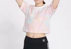PAKAIAN adidas ダイタイ柄クロップド丈トップス(XS)