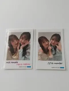 モーニング娘。'26 チェキ風ステッカー 櫻井梨央・小田さくらセット