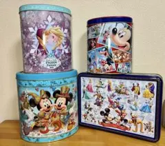 ディズニーチョコレートクランチ、クッキー缶セット