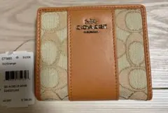 COACH CT980 二つ折り財布 オレンジ