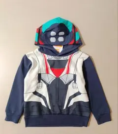 新品 仮面ライダーゼッツ なりきりパーカー 110cm コードゼロイダー
