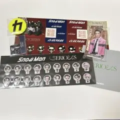 Snow Man すのぷくシール カリスマックス缶バッジ 他特典セット