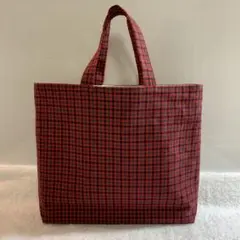 ハンドメイド　トートバッグ