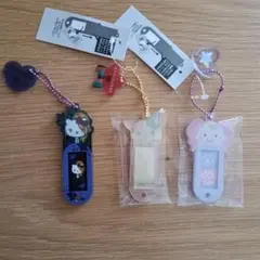 サンリオ アクリルキーホルダー 3種セット ネームタグ
