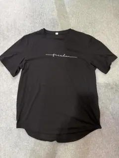 freedom ロゴ プリント Tシャツ ブラック Sサイズのサムネイル