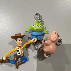 トイストーリー　ゆらゆらつながるマスコット　3個セット