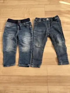 【GAP・branshes】デニムパンツ 2点セット 80cm・90cm