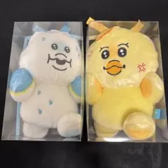 んぽちゃむ　きみまろ　プレゼントBOX入りぬいぐるみ　2体セット