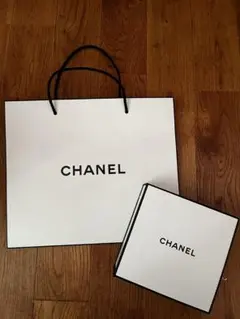 CHANEL ショッピングバッグと箱 セット