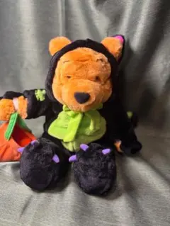 レア☆ハロウィン 黒猫着ぐるみ なりきり くまのプーさん ディズニーストア