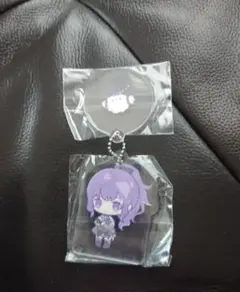 プロセカ　朝比奈まふゆ　サンリオ　こぎみゅん　Wアクリルキーチェーンコレクション