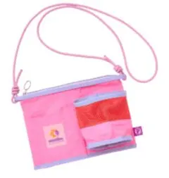 Hawaiian Airlines ショルダーポーチ ピンク　PLAZA