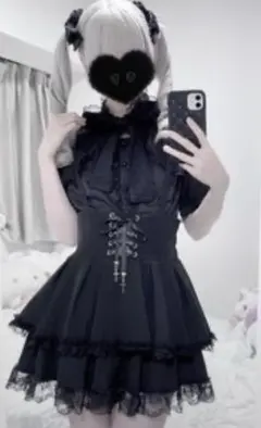 新品未使用マーズ完売品♡ リボンレースボレロブラウス♡ブラック未開封早い者勝ちのサムネイル