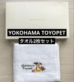 【未使用】YOKOHAMA TOYOPET フェイスタオル 2枚セットボックス付のサムネイル