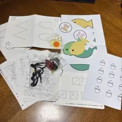 教材セット シール　プリント　ペーパー　ノート　スイング幼児教室　小学校　受験