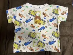 TOMICA&TOM トミカとトム　Tシャツ 110 清掃車　ショベルカー