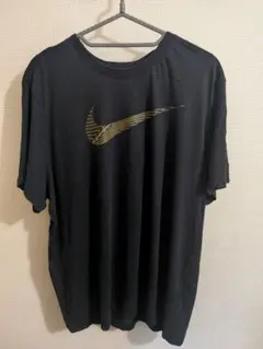 NIKE ロゴプリント Tシャツ ブラック US古着