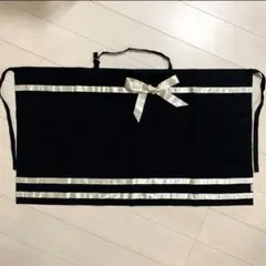 黒 リボン付き 授乳ケープ　24時間以内に発送可能