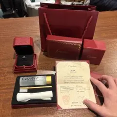カルティエプラチナ指輪のサムネイル