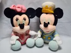 ディズニーシー　初期　ベビーミッキー&ミニー　ぬいぐるみセット