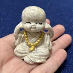 聞かざる小坊主 フィギュア 置物 癒し雑貨 風水 開運 インテリア プレゼント