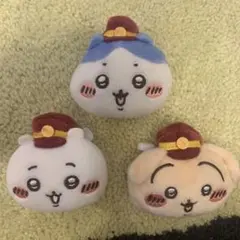 ♡*♡様 ちいかわ 阪急電車なぬいぐるみおかおバッジ3個セット