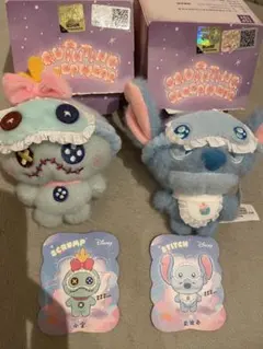 スティッチ スクランプ ぬいぐるみ キーホルダー GLOSSY FRUITS - メルカリ