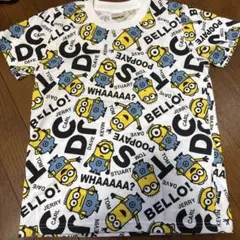Minions 総柄 Tシャツ ユニバーサルスタジオ　サイズ140のサムネイル