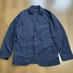 B MING by ビームス ナイロン　テーラードジャケット　ネイビー L
