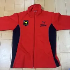 Puma 赤 ジップアップパーカー