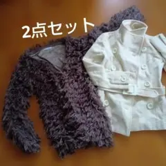 【LIP SERVICE 】フリンジジャケット　ミドル ピーコート　宅郵1